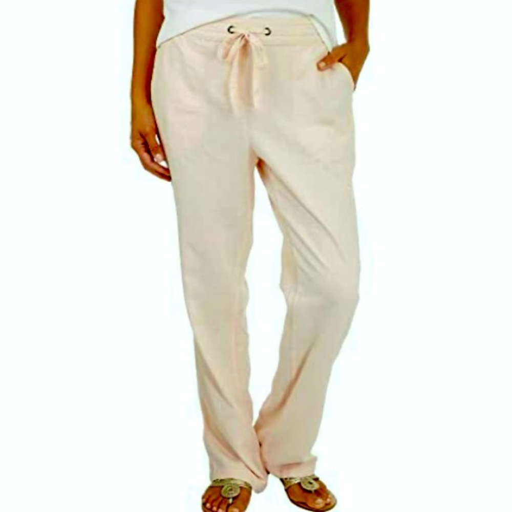 🌟 Per Se Linen Blend Trousers in Natural Tan